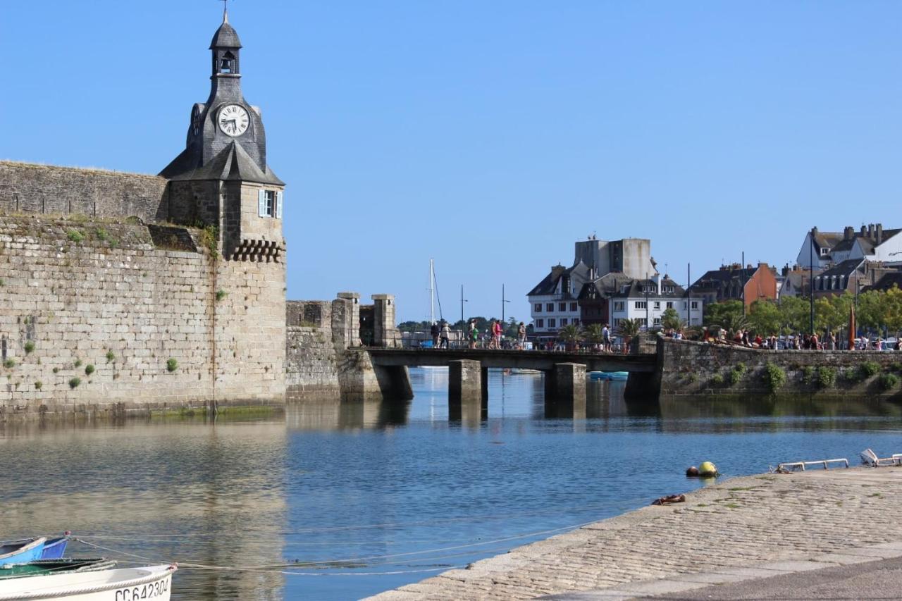 Chez Jeannette, Appartement Entre Centre Et Plages Concarneau Exterior photo